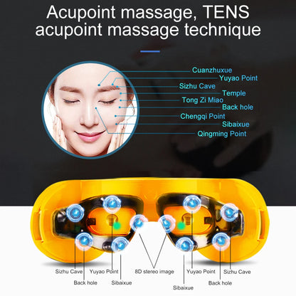 Masajeador de Ojos 8D para Alivio y Cuidado Visual – Ideal para Miopía, Astigmatismo y Fatiga Ocular