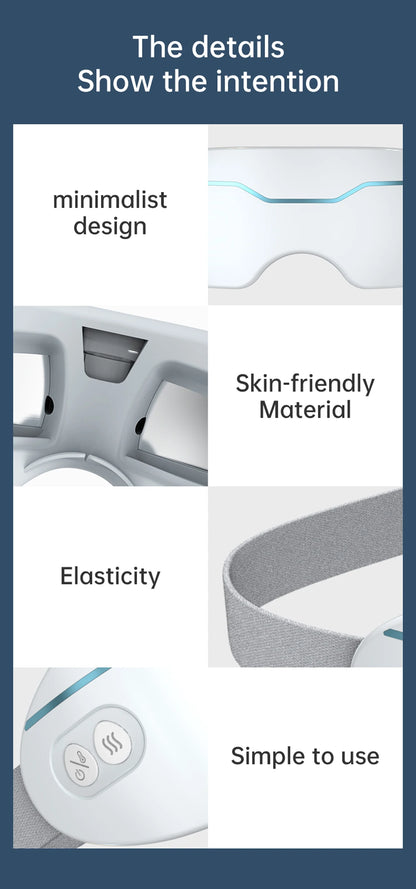 Masajeador de Ojos Portátil con Atomizador de Nano Vapor