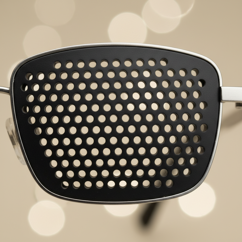 Gafas Estenopeicas para Entrenamiento y Bienestar Visual