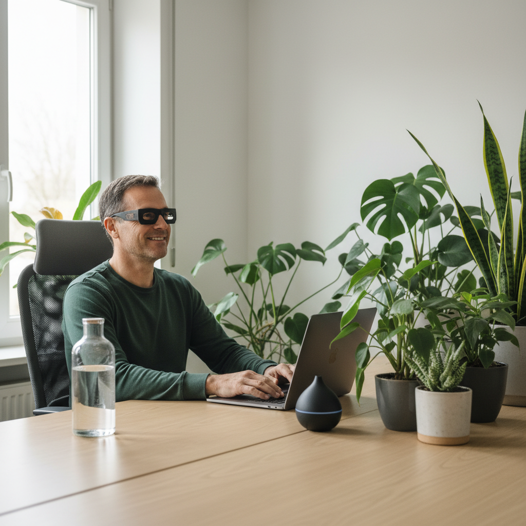 Gafas Estenopeicas para Entrenamiento y Bienestar Visual